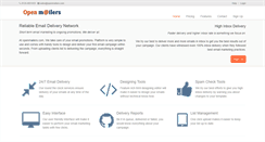 Desktop Screenshot of openmailers.com
